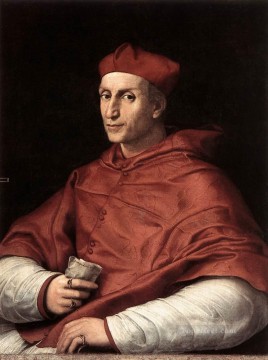 Retrato del cardenal Bibbiena, maestro renacentista Rafael Pinturas al óleo
